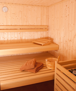 Hotel Bess Albersdorf | Hoteleigene Sauna im Haupthaus